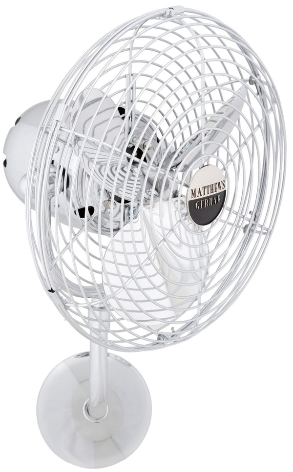 Matthews Fan Company - MP-CR-MTL - 19"Wall Fan - Michelle Parede - Polished Chrome