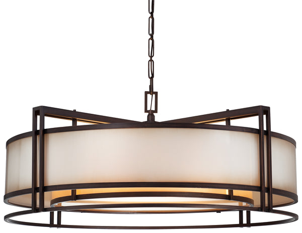 Metropolitan - N6967-1-267B - Five Light Pendant - Underscore - Cimmaron Bronze