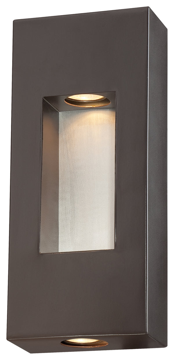 Minka-Lavery - 72371-615B - Two Light Outdoor Wall Mount - Geox - Dorian Bronze