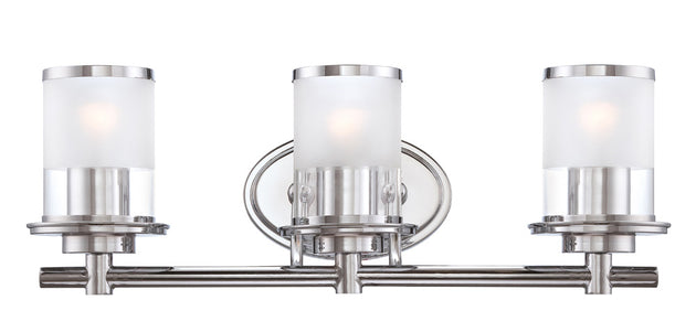 Designers Fountain - 6693-CH - Three Light Bath Bar - Essence - Chrome