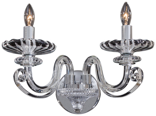 Metropolitan - N9162 - Two Light Wall Sconce - Metropolitan - Chrome