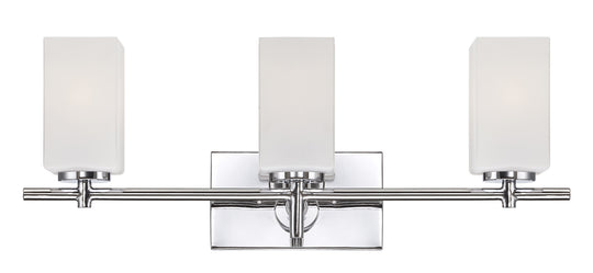 Designers Fountain - 6733-CH - Three Light Bath Bar - Dakota - Chrome