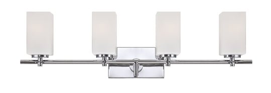 Designers Fountain - 6734-CH - Four Light Bath Bar - Dakota - Chrome