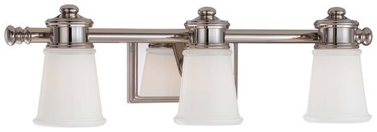 Minka-Lavery - 4533-613 - Three Light Bath - Polished Nickel