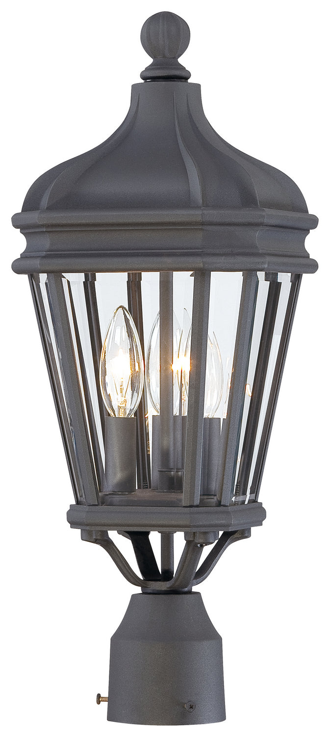 Minka-Lavery - 8695-66 - Three Light Post Mount - Harrison - Coal