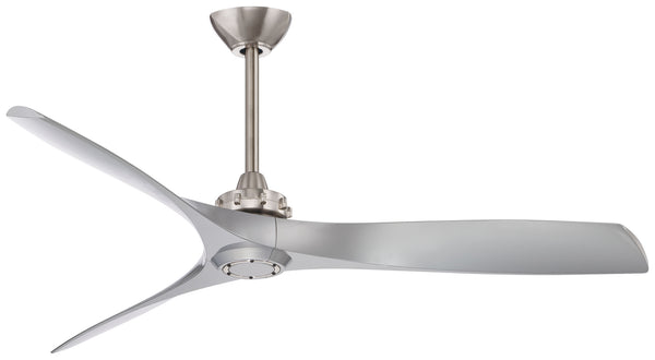 Minka Aire - F853-BN/SL - 60"Ceiling Fan - Aviation - Brushed Nickel W/ Silver