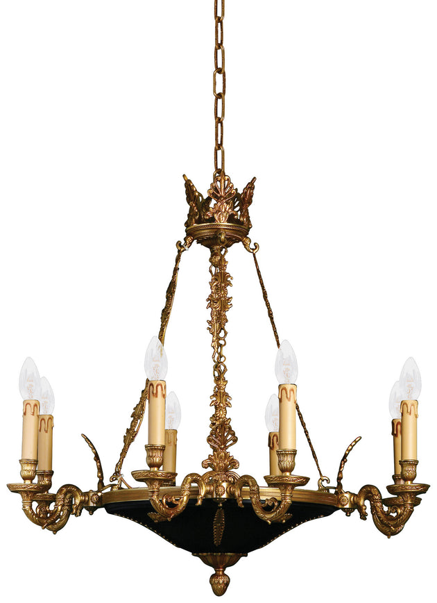 Metropolitan - N850209 - Eight Light Chandelier - Metropolitan - Dor? Gold