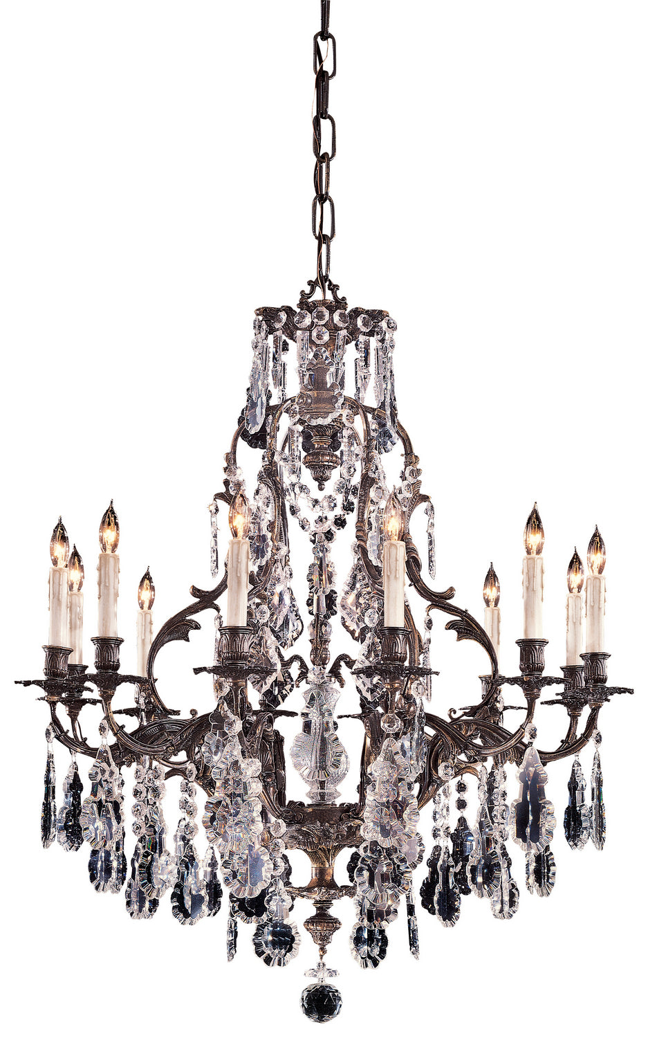 Metropolitan - N950201 - 12 Light Chandelier - Metropolitan - Oxidized Brass