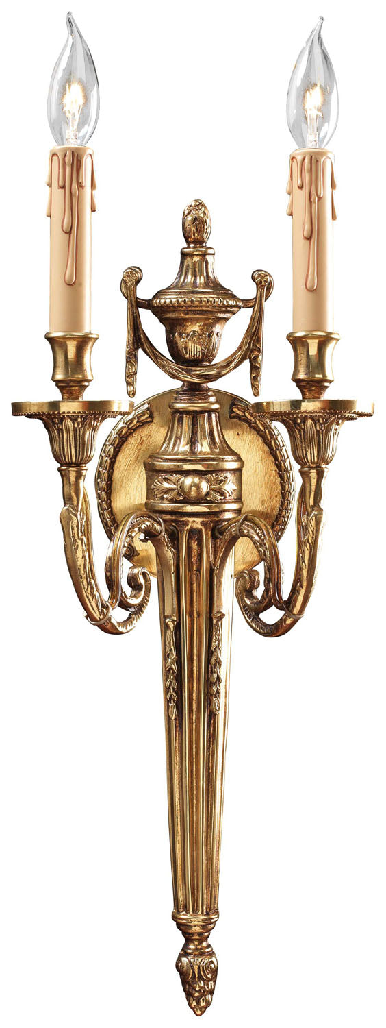Metropolitan - N9602 - Two Light Wall Sconce - Metropolitan - Stained Gold