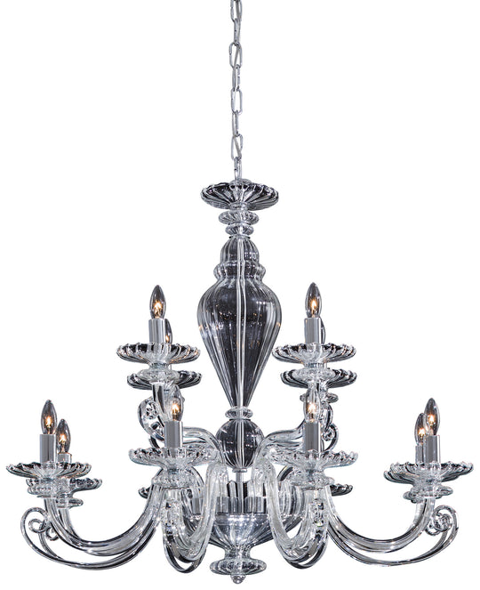 Metropolitan - N9169 - 12 Light Chandelier - Metropolitan - Chrome