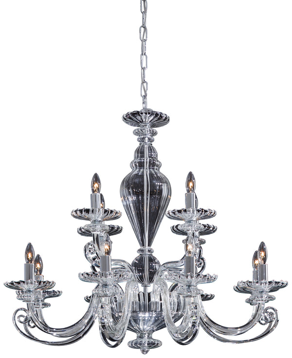Metropolitan - N9169 - 12 Light Chandelier - Metropolitan - Chrome