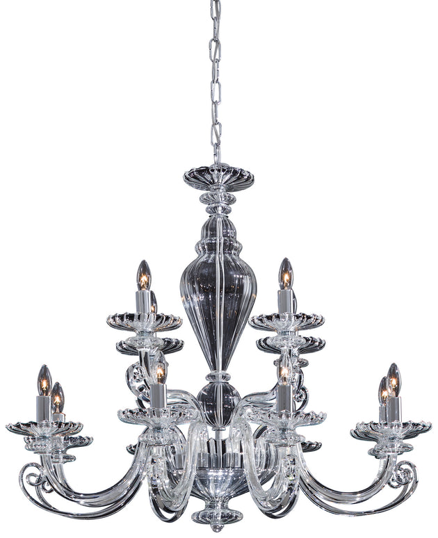 Metropolitan - N9169 - 12 Light Chandelier - Metropolitan - Chrome