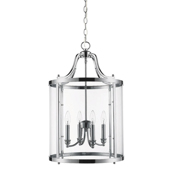 Golden - 1157-4P CH - Four Light Pendant - Payton CH - Chrome