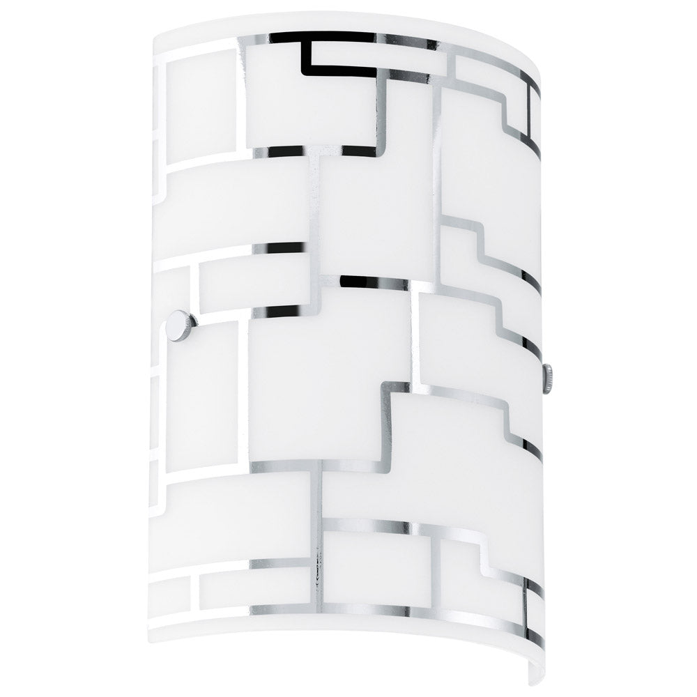 Eglo USA - 92564A - One Light Wall Sconce - Bayman - Chrome