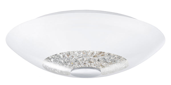 Eglo USA - 92711A - Two Light Semi-Flush Mount - Ellera - Chrome