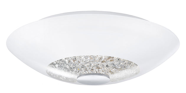 Eglo USA - 92711A - Two Light Semi-Flush Mount - Ellera - Chrome