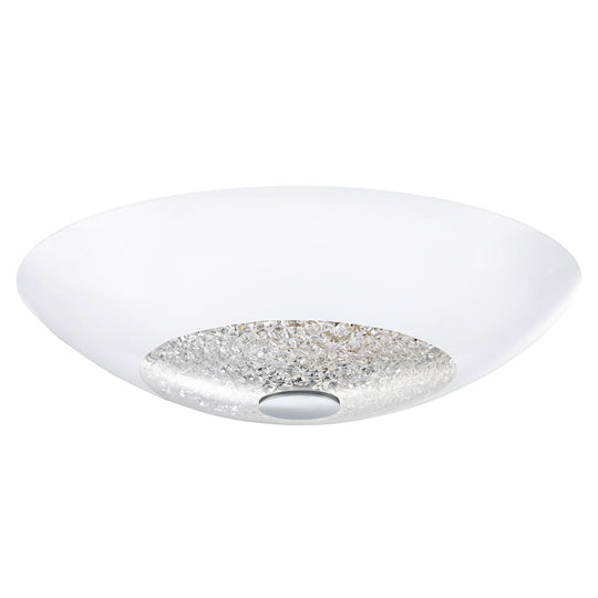 Eglo USA - 92712A - Three Light Semi-Flush Mount - Ellera - Chrome