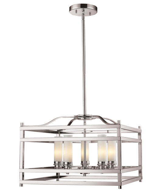 Z-Lite - 182-5 - Five Light Chandelier - Altadore - Brushed Nickel