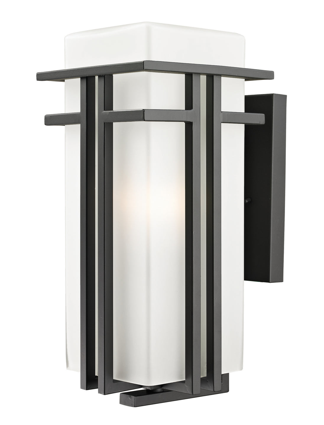 Z-Lite - 550B-ORBZ - One Light Outdoor Wall Mount - Abbey - Outdoor Rubbed Bronze