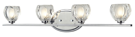 Z-Lite - 3023-4V - Four Light Vanity - Hale - Chrome