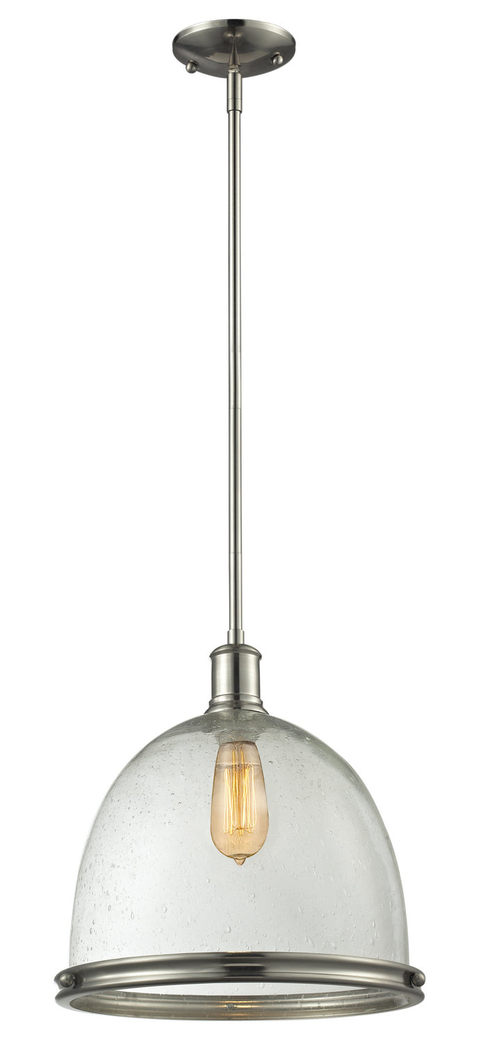 Z-Lite - 718P13-BN - One Light Pendant - Mason - Brushed Nickel