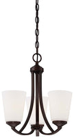 Minka-Lavery - 4963-284 - Three Light Mini Chandelier - Overland Park - Vintage Bronze