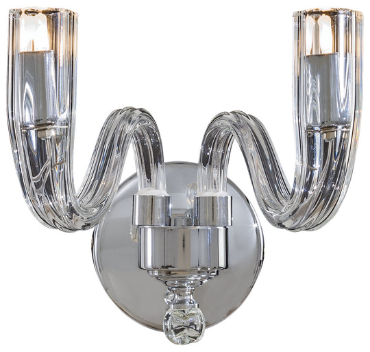 Metropolitan - N9182 - Two Light Wall Sconce - Metropolitan - Chrome