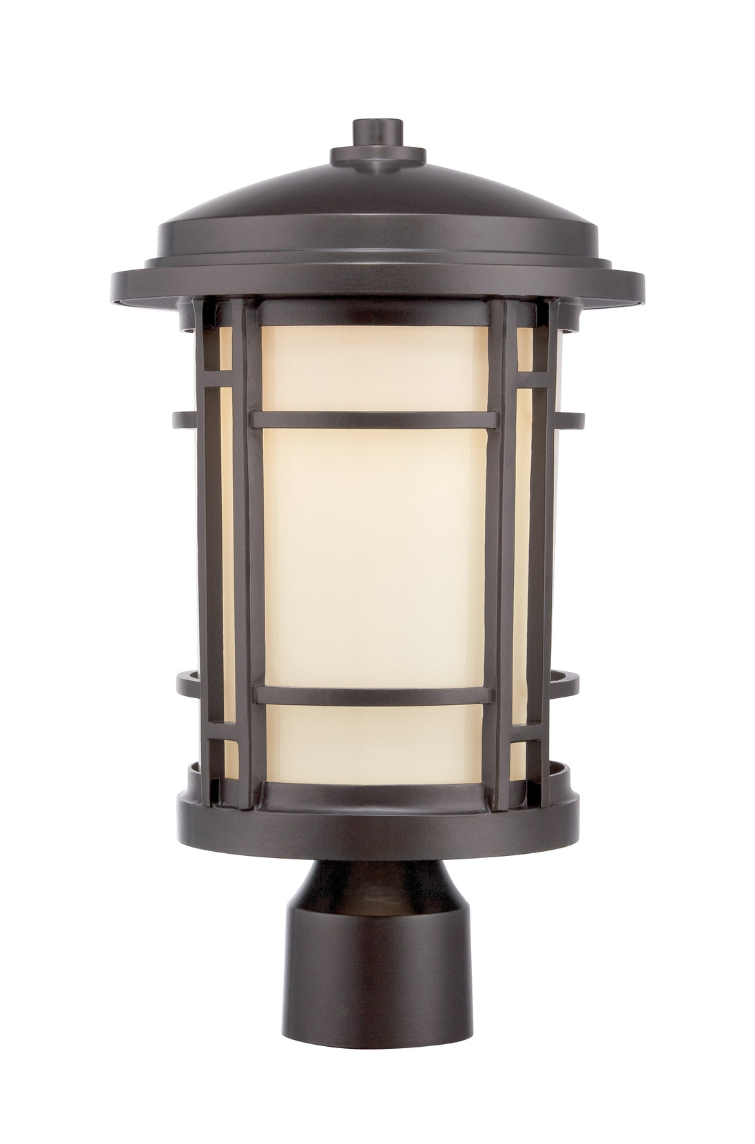 Designers Fountain - LED22436-BNB - LED Post Lantern - Barrister - Burnished Bronze