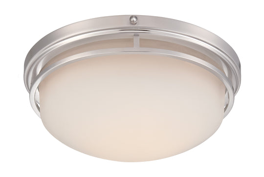 Designers Fountain - LED303L-SP - LED Flushmount - Ramsey - Satin Platinum