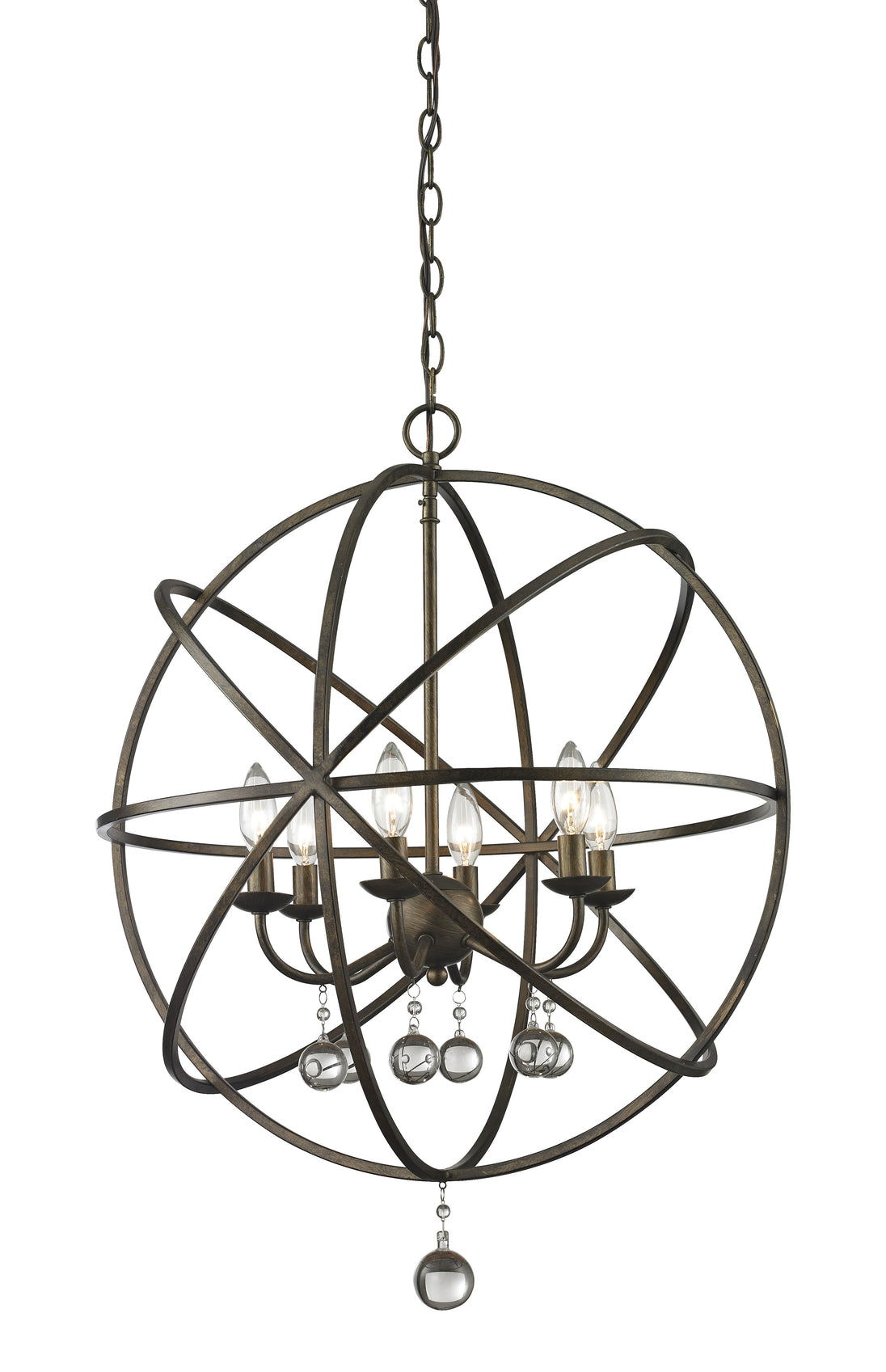 Z-Lite - 416-24 - Six Light Chandelier - Acadia - Golden Bronze