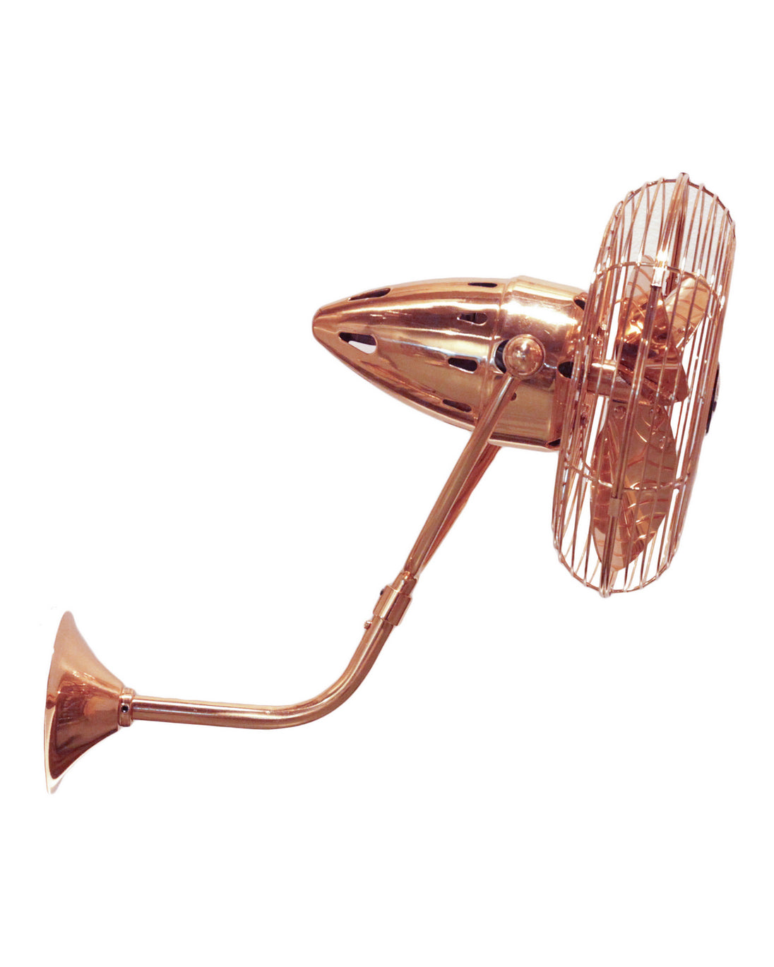 Matthews Fan Company - BP-CP-MTL - 19"Ceiling Fan - Bruna Parede - Polished Copper