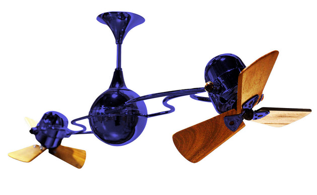 Matthews Fan Company - IV-BLUE-WD - 53"Ceiling Fan - Italo Ventania - Safira