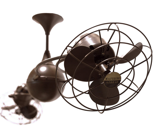 Matthews Fan Company - IV-BZZT-MTL - 53"Ceiling Fan - Italo Ventania - Bronzette