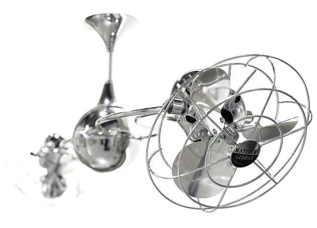 Matthews Fan Company - IV-CR-MTL-DAMP - 53"Ceiling Fan - Italo Ventania - Polished Chrome