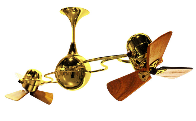 Matthews Fan Company - IV-GOLD-WD - 53"Ceiling Fan - Italo Ventania - Ouro