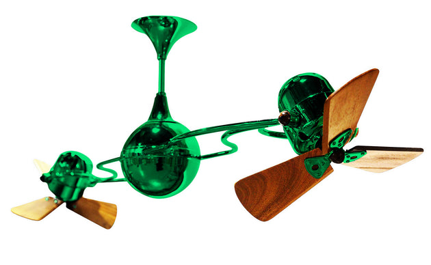 Matthews Fan Company - IV-GREEN-WD - 53"Ceiling Fan - Italo Ventania - Esmerelda