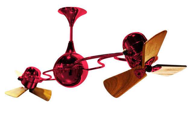 Matthews Fan Company - IV-RED-WD - 53"Ceiling Fan - Italo Ventania - Rubi