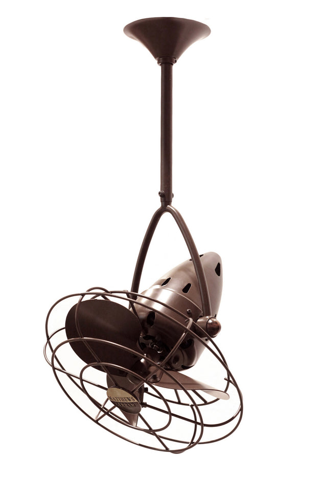 Matthews Fan Company - JD-BZZT-MTL - 16"Ceiling Fan - Jarold Direcional - Bronzette