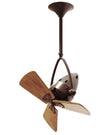 Matthews Fan Company - JD-BZZT-WD - 16"Ceiling Fan - Jarold Direcional - Bronzette