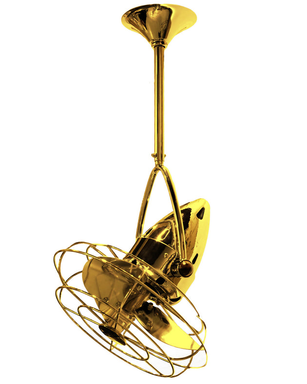 Matthews Fan Company - JD-GOLD-MTL - 16"Ceiling Fan - Jarold Direcional - Ouro