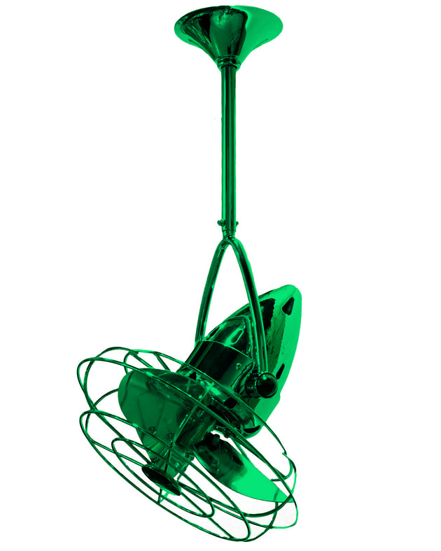 Matthews Fan Company - JD-GREEN-MTL - 16"Ceiling Fan - Jarold Direcional - Esmerelda