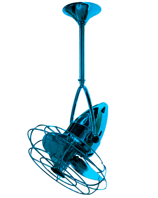 Matthews Fan Company - JD-LTBLUE-MTL - 16"Ceiling Fan - Jarold Direcional - Agua Marinha