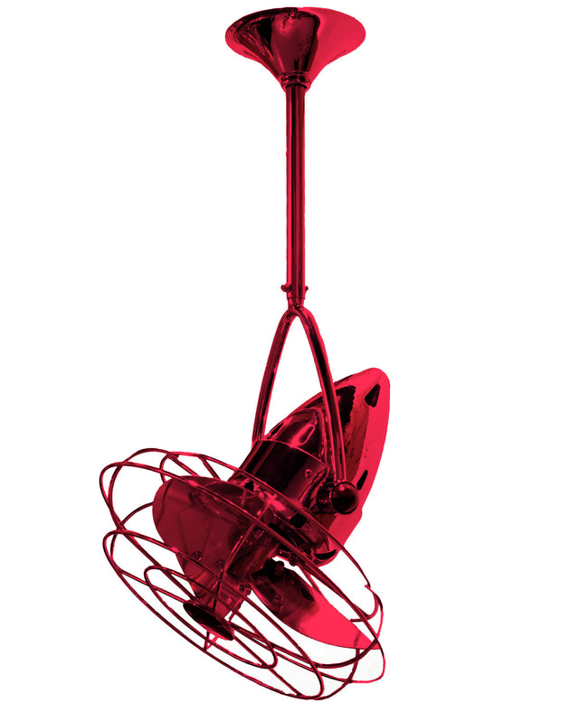 Matthews Fan Company - JD-RED-MTL - 16"Ceiling Fan - Jarold Direcional - Rubi