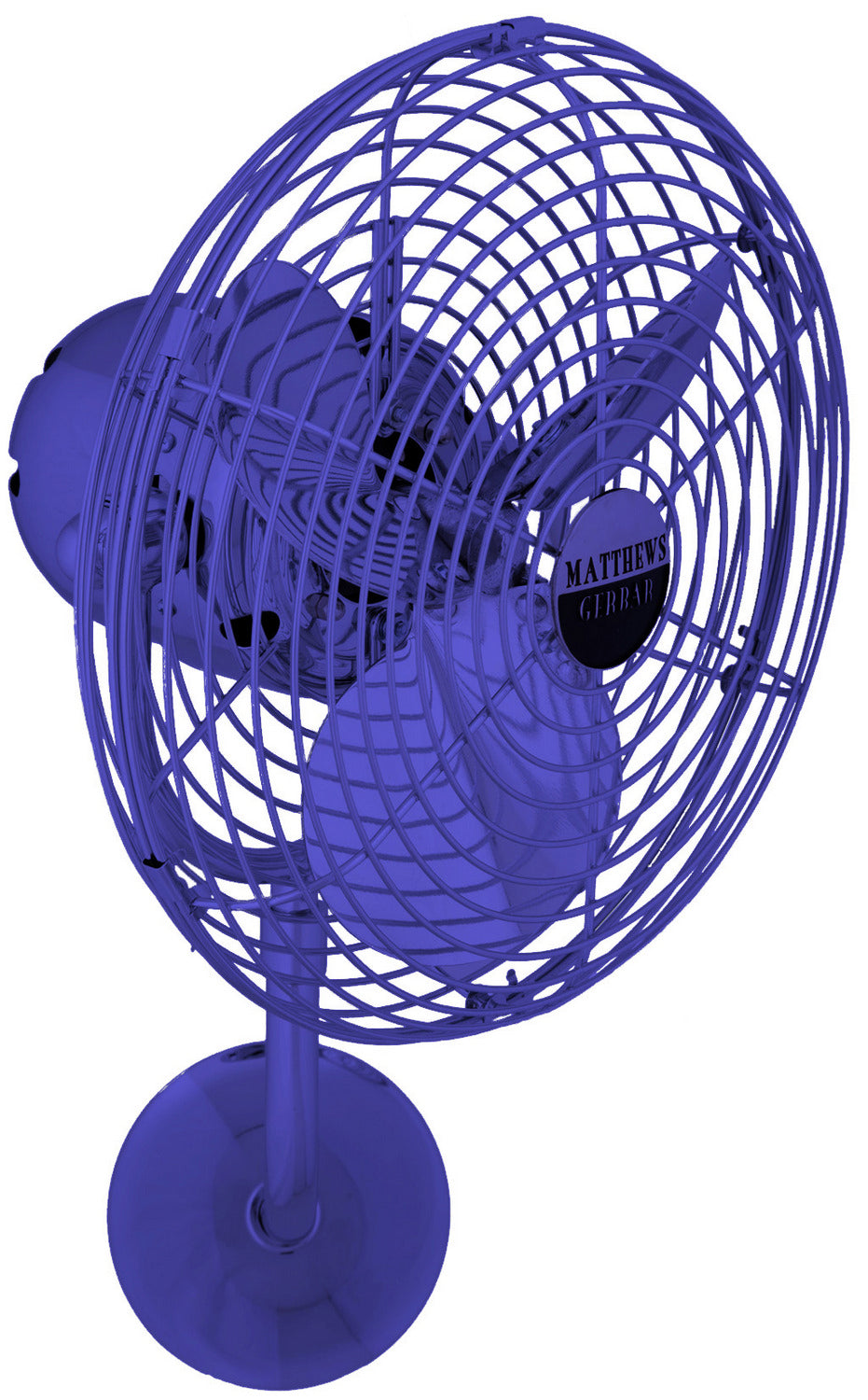 Matthews Fan Company - MP-BLUE-MTL - 19"Wall Fan - Michelle Parede - Safira