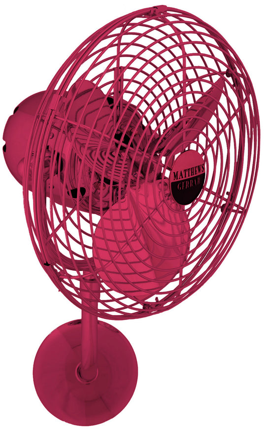 Matthews Fan Company - MP-RED-MTL - 19"Wall Fan - Michelle Parede - Rubi