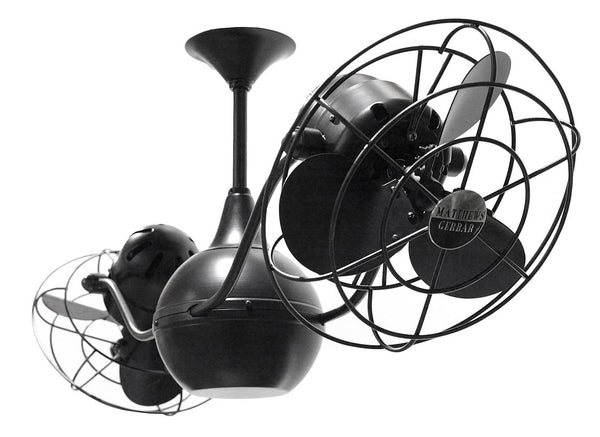 Matthews Fan Company - VB-BK-MTL - 42"Ceiling Fan - Vent-Bettina - Matte Black