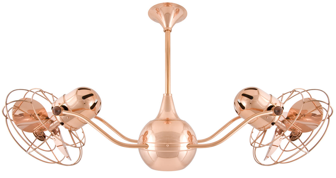 Matthews Fan Company - VB-CP-MTL - 42"Ceiling Fan - Vent-Bettina - Polished Copper