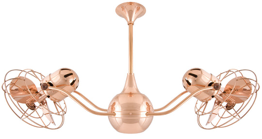 Matthews Fan Company - VB-CP-MTL - 42"Ceiling Fan - Vent-Bettina - Polished Copper