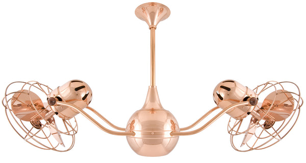 Matthews Fan Company - VB-CP-MTL - 42"Ceiling Fan - Vent-Bettina - Polished Copper