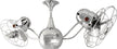 Matthews Fan Company - VB-CR-MTL-DAMP - 42"Ceiling Fan - Vent-Bettina - Polished Chrome